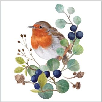 Paperproducts Design Servietten 25x25 cm Oiseau sur Branche 