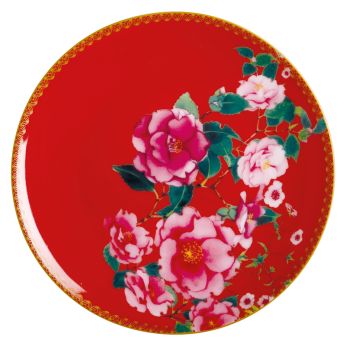 Maxwell & Williams Teller 19,5 cm Rot Silk Road 