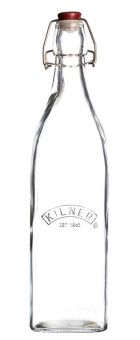 Kilner Bügelverschluss-Flasche quad., 1 L., 8,2x8,2x31,8 cm 