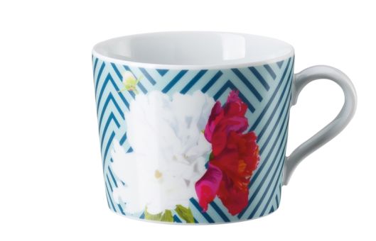 Arzberg Tric Vivid Bloom Kaffee-Obertasse Celadon Floral 